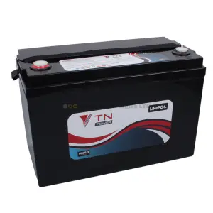 TN Power Lithium 12V 100Ah Leisure Battery with Heater LiFePO4 – TN100