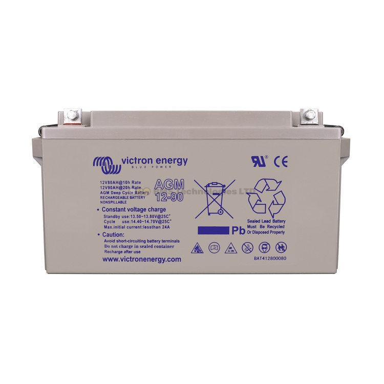 Victron Energy AGM Dual Purpose Battery 12V 90Ah – BAT412800084